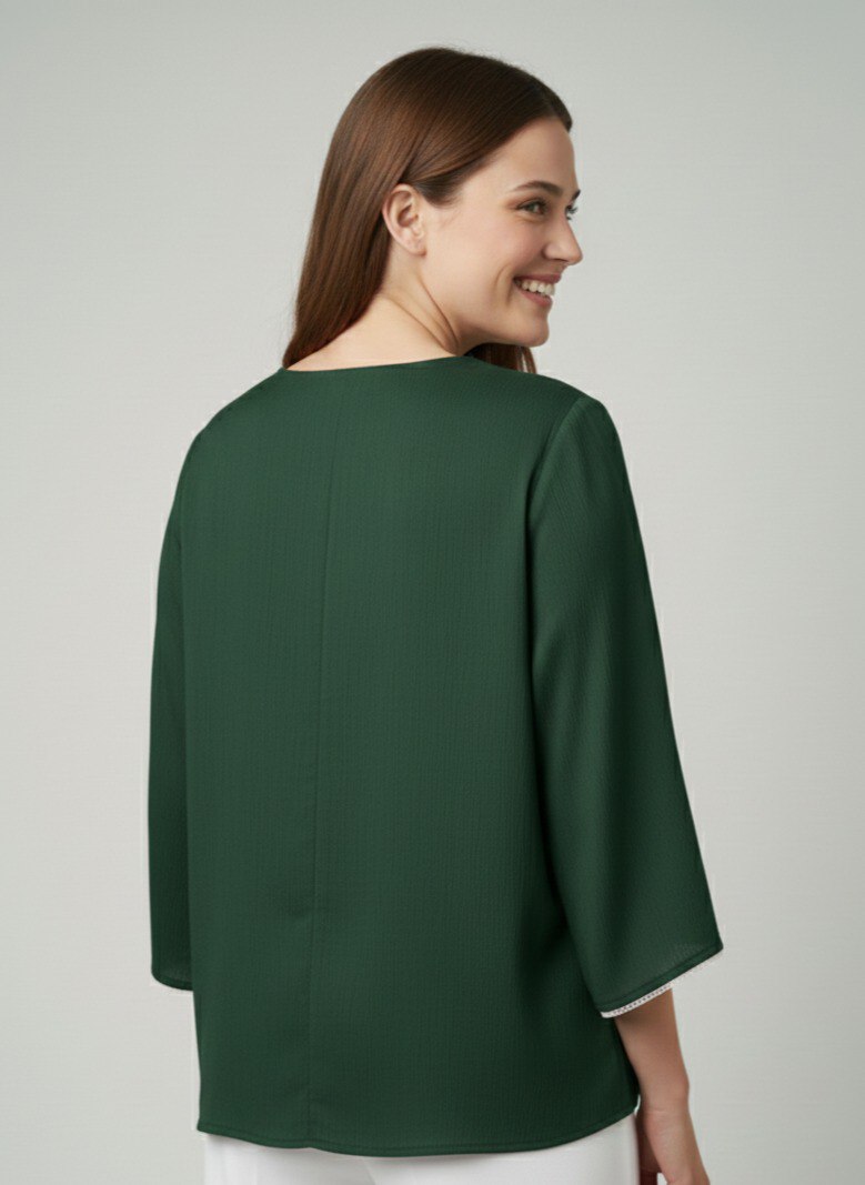 Woman Fnacy  Delta Silk Top & Tunic